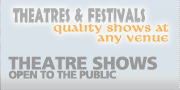 Theatre Shows - Open to the public